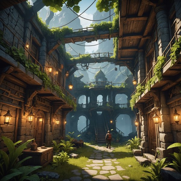 Quelles stratégies pour créer des environnements de jeu immersifs et détaillés dans un jeu d'exploration?