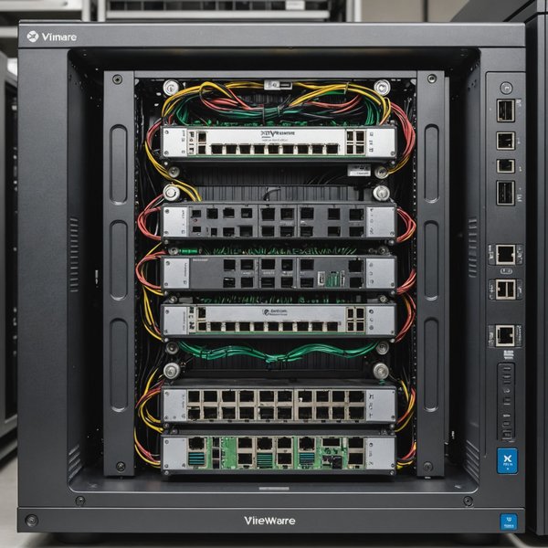 Comment configurer un environnement de virtualisation avec VMware pour une entreprise de taille moyenne ?